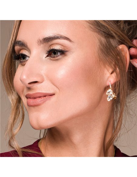 Arcadia Earrings Golden Shadow