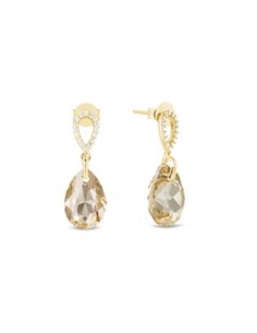 Birne Earrings Golden Shadow