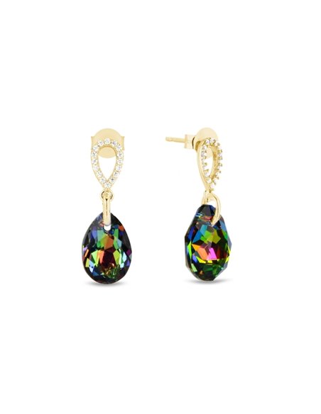 Birne Earrings Vitrail Medium