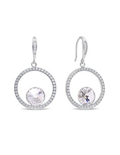 Boucles d'oreilles Orbita Crystal