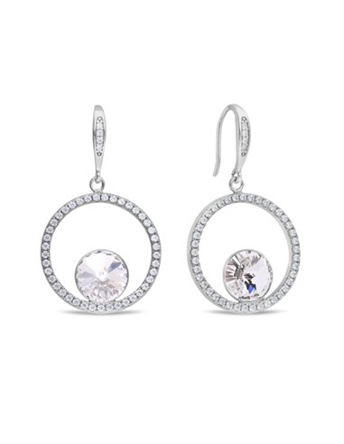 Orbita Earrings Crystal   