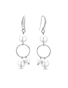 Boucles d'oreilles Satellite Silver