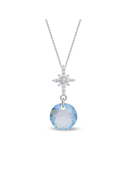 Fino Necklace Aquamarine