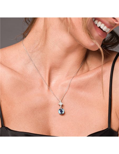 Fino Necklace Aquamarine