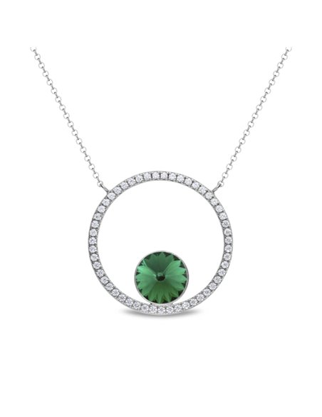 Orbita Necklace Emerald