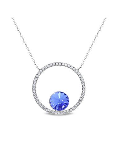 Orbita Necklace Sapphire