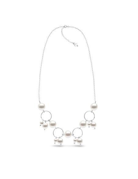 Collier Satellite Silver