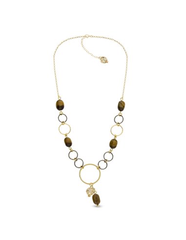Delicado Necklace with tiger eye