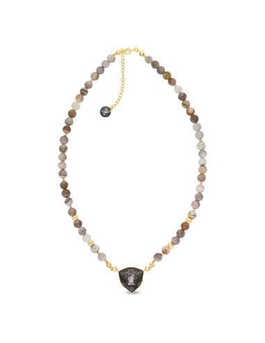 Triantan Botswana Agat Necklace