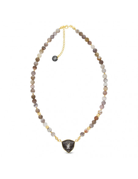Triantan Botswana Agat Necklace