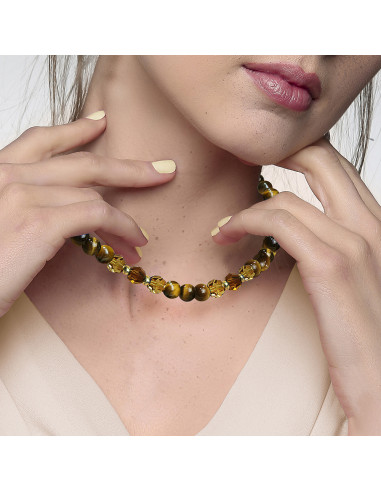 Naszyjnik Almeria Tiger Eye