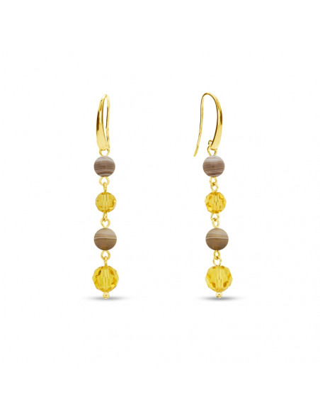 Marbella Botswana Agat Earrings