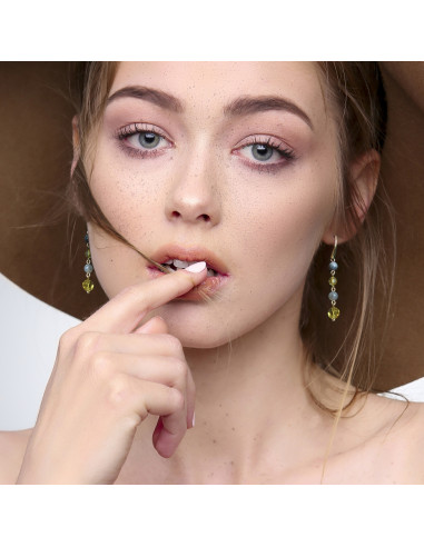 Marbella Botswana Agat Earrings