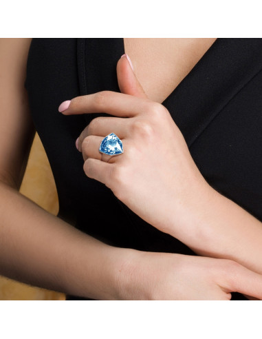 Bague Aigue-marine Triantan