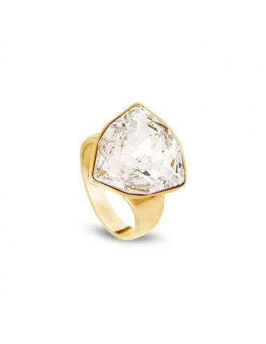 Triantan Gold Crystal Ring