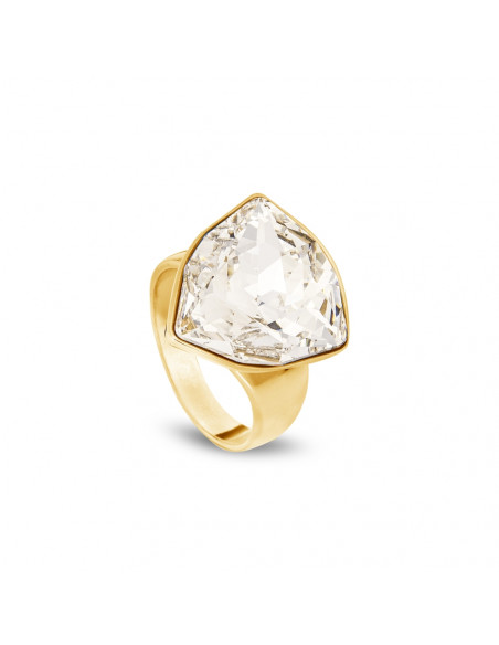 Bague en cristal d'or Triantan