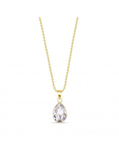 Naszyjnik Baroque Gold Crystal