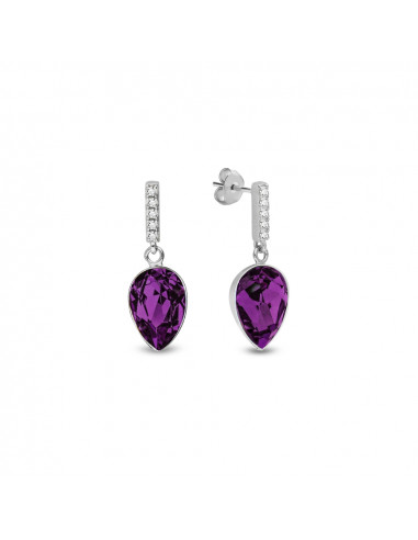 Arcadia Small Amethyst Earrings