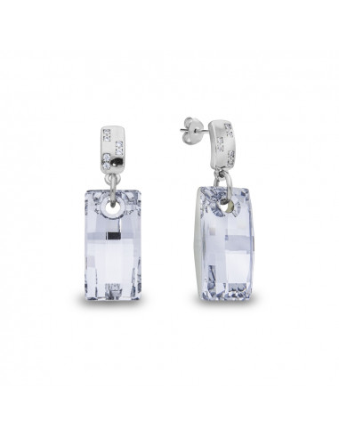 Rectangle Crystal Earrings