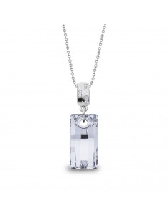 Rectangle Crystal Necklace