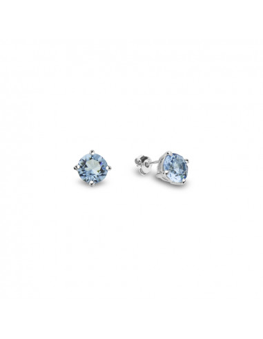 Boucles d'oreilles Ronda Aquamarine