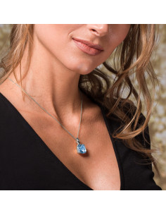 Naszyjnik Londra Aquamarine 2