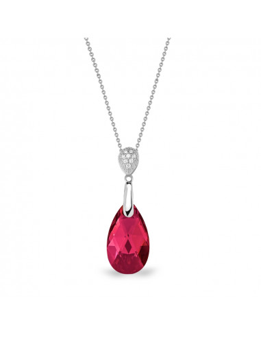 Dainty Drop Scarlet Necklace