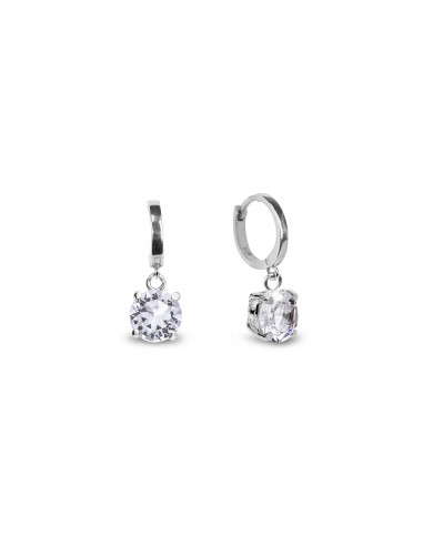 Boucles d'oreilles Ronda Creoles Crystal