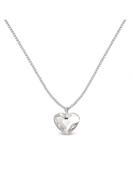 Little Princess Heart Necklace Crystal L