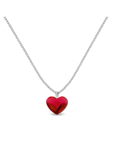Little Princess Heart Necklace Light Siam S