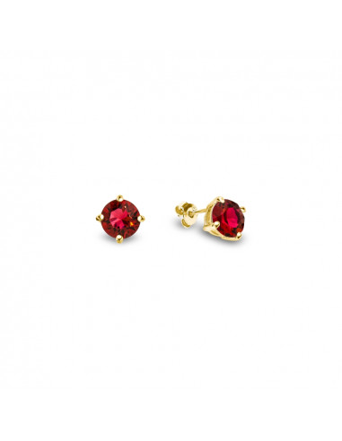 Boucles d'oreilles Ronda Scarlet Gold