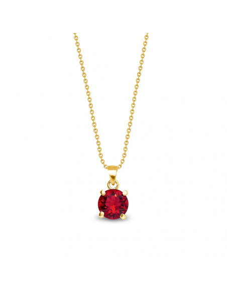 Ronda Necklace Scarlet Gold