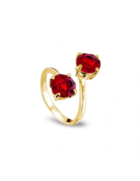 Ronda Ring Scarlet Gold
