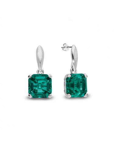 Boucles d'oreilles Londra Emerald