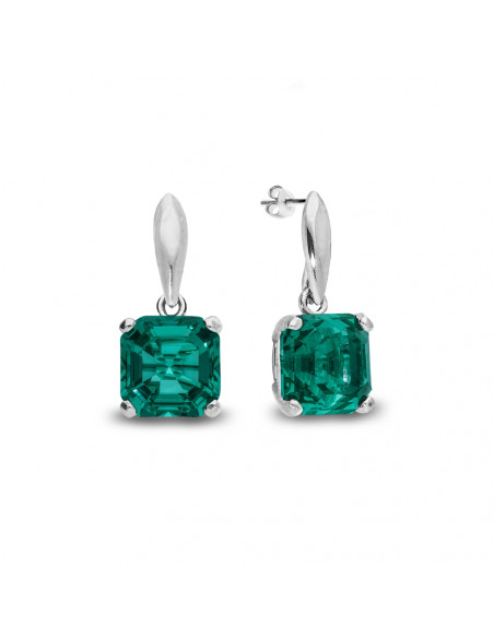 Londra Earrings Emerald
