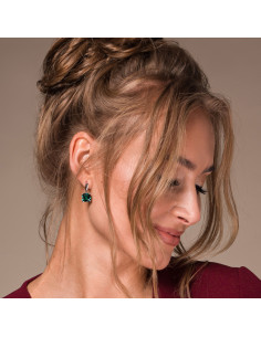 Londra Earrings Emerald 2
