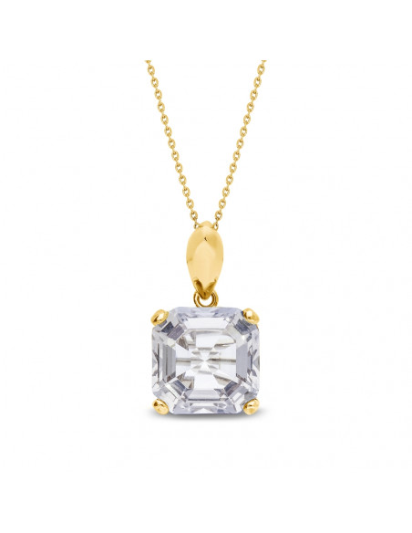 Londra Necklace Crystal Gold