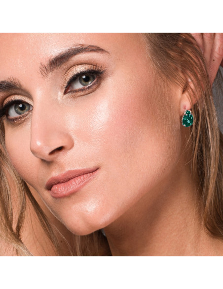 Kolczyki Pariso Emerald