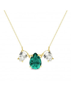 Naszyjnik Pariso Emerald Gold