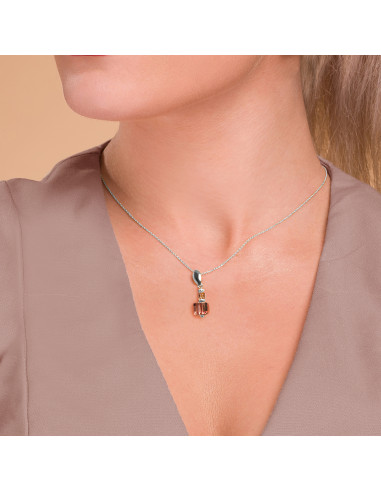 Aster Necklace Blush Rose