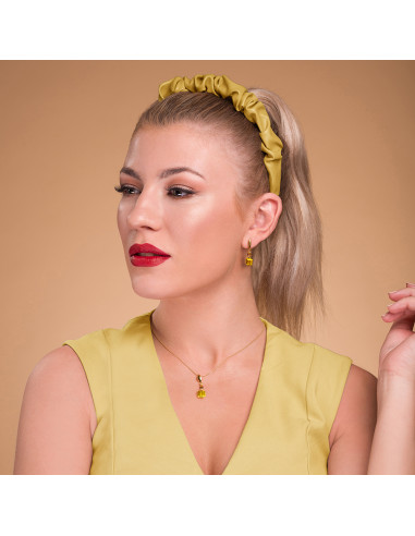 Aster Necklace Light Topaz Gold