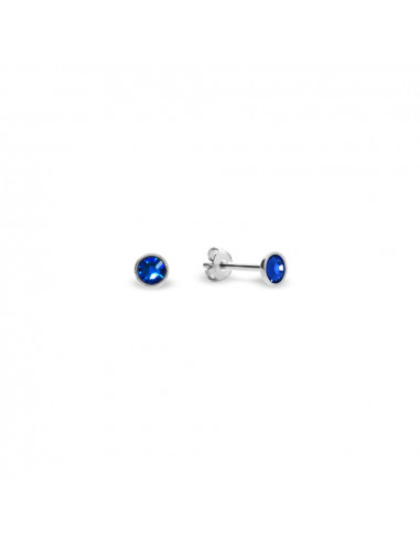 Kolczyki Pinpoint Caribbean Blue