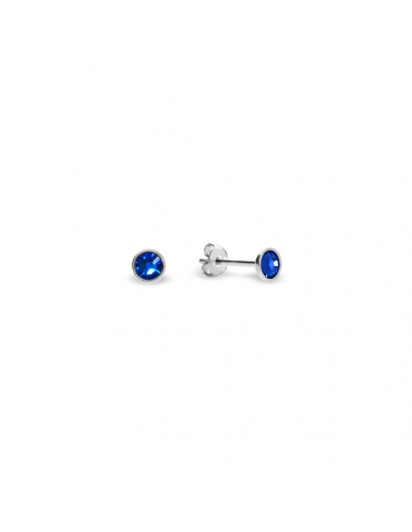 Pinpoint Studs Caribbean Blue