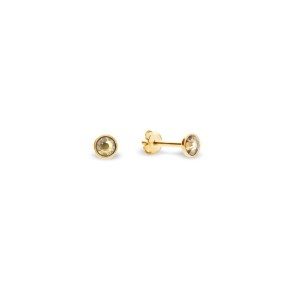 Kolczyki Small Candy Studs Aquamarine - spark-shop.com