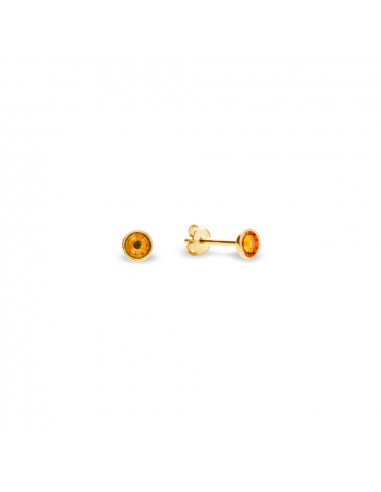 Boucles d'oreilles Pinpoint Tangerine...