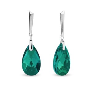 Kolczyki Lacrima Emerald
