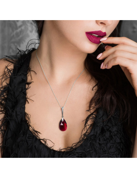 Lacrima Necklace Scarlet