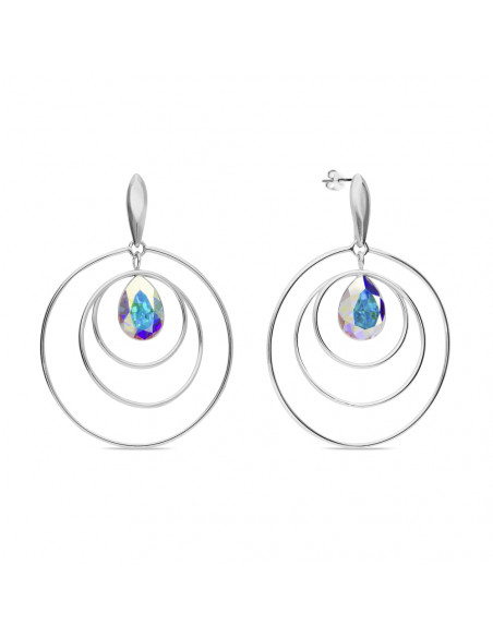 Boucles d'oreilles Wind Spinner Aurora Borealis