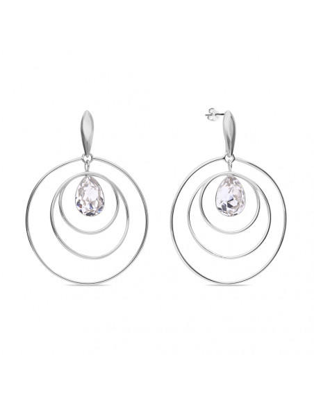 Wind Spinner Earrings Crystal