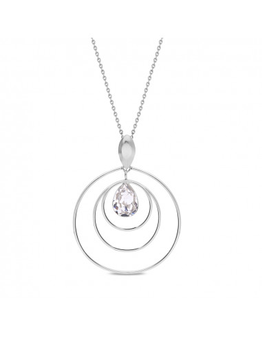 Wind Spinner Necklace Crystal